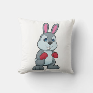Rabbit Boxer Boxer Boxing-handschoenen Kussen