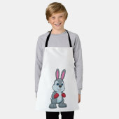 Rabbit Boxer Boxer Boxing-handschoenen Schort (Gedragen)