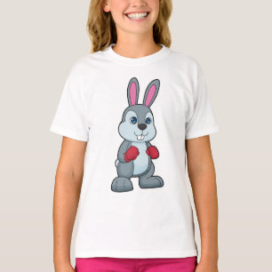 Rabbit Boxer Boxer Boxing-handschoenen T-shirt