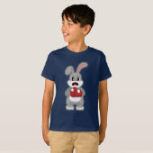 Rabbit Boxer Boxing handschoenen Boxing T-shirt (Voorkant volledig)