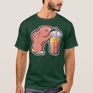 Rabbit Bubble Tea Schattig Kawaii Animal Cute Boba T-shirt