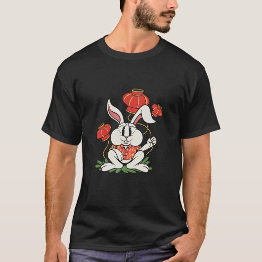 rabbit bunny china new year t-shirt (Voorkant)