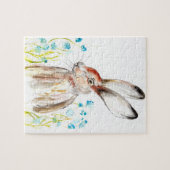 Rabbit Bunny Hare Easter Animal Wildlife Cute Jigs Legpuzzel (Horizontaal)