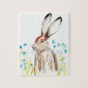 Rabbit Bunny Hare Easter Animal Wildlife Cute Jigs Legpuzzel