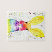 Rabbit Bunny Hare Easter Animal Wildlife Cute Legpuzzel (Horizontaal)