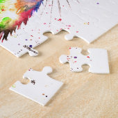 Rabbit Bunny Hare Easter Animal Wildlife Cute Legpuzzel (Zijkant)