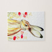 Rabbit Bunny Hare Easter Animal Wildlife Cute Legpuzzel (Horizontaal)