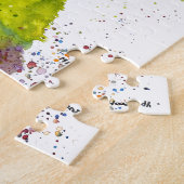 Rabbit Bunny Hare Easter Animal Wildlife Cute Legpuzzel (Zijkant)
