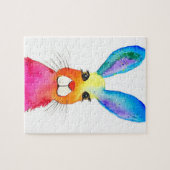 Rabbit Bunny Hare Easter Animal Wildlife Cute Legpuzzel (Horizontaal)