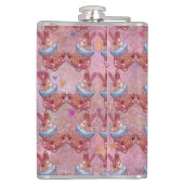 Rabbit Bunny named Ladybug Candy Jar Heupfles (Achterkant)