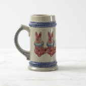 Rabbit Bunny named Ladybug Mug Bierpul (Links)