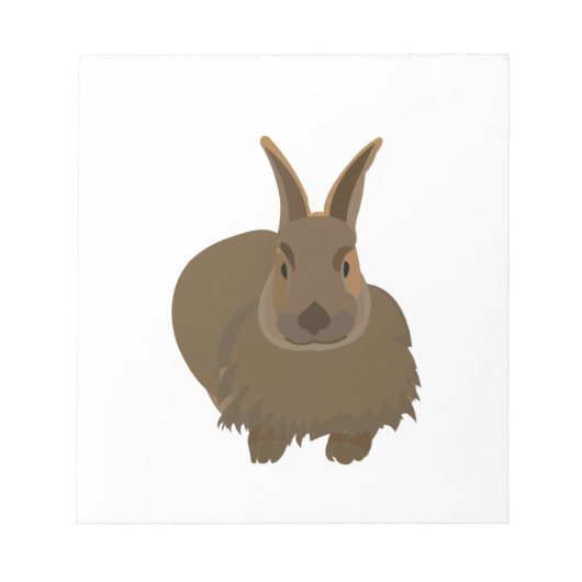 Rabbit Bunny Notitieblok (Voorkant)