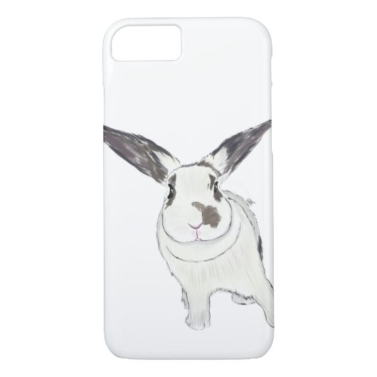 Rabbit Bunny Phone Case, Rabbit Illustration Case-Mate iPhone Case (Achterkant)