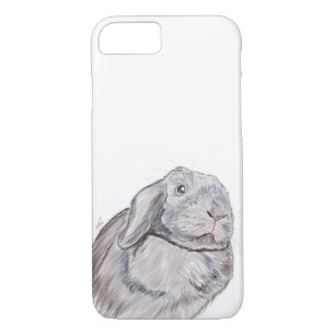 Rabbit Bunny Phone Case, Rabbit Illustration Case-Mate iPhone Case