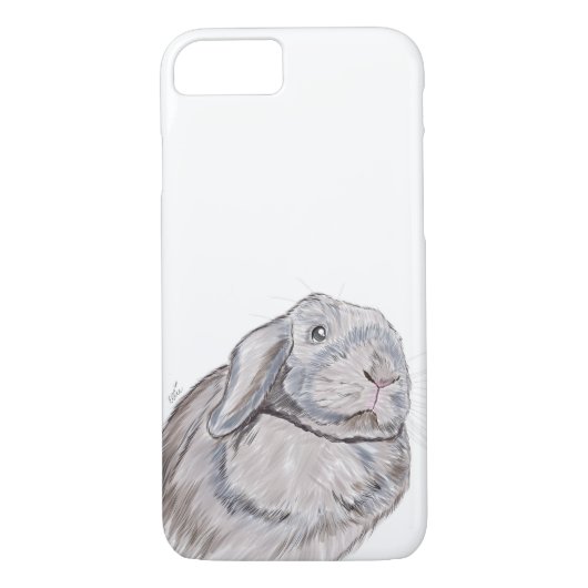 Rabbit Bunny Phone Case, Rabbit Illustration Case-Mate iPhone Case (Achterkant)
