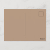 Rabbit Bunny Schattige Funny Briefkaart (Achterkant)