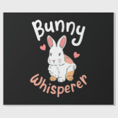 Rabbit Bunny Whisperer Cadeaupapier (Vlak)