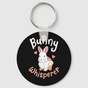 Rabbit Bunny Whisperer Sleutelhanger