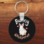 Rabbit Bunny Whisperer Sleutelhanger (Voorkant)