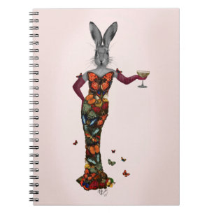 Rabbit Butterfly Dress 2 Notitieboek