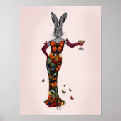Rabbit Butterfly Dress Poster (Voorkant)