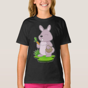 Rabbit Carrot Basket T-shirt