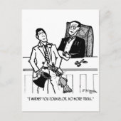 Rabbit Cartoon 2647 Briefkaart (Voorkant)