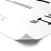 Rabbit Cartoon 2647 Poster (Hoek)