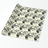 Rabbit Cartoon Cadeaupapier (Uitgerold)