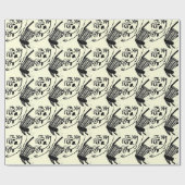 Rabbit Cartoon Cadeaupapier (Vlak)