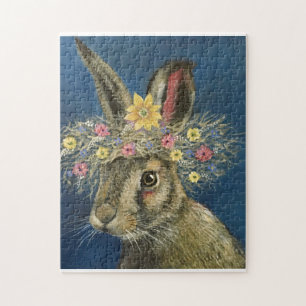 Rabbit Celebrates Spring Legpuzzel