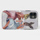 Rabbit Chat Case-Mate iPhone Case (Achterkant (horizontaal))