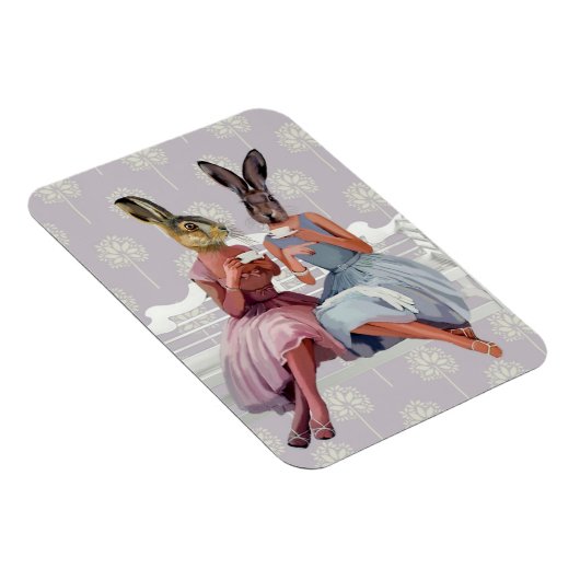 Rabbit Chat Magneet (Rechterzijde)