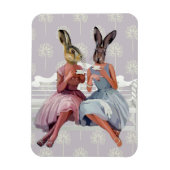 Rabbit Chat Magneet (Verticaal)