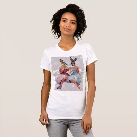 Rabbit Chat T-shirt (Voorkant volledig)