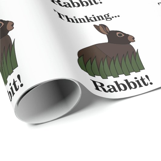 Rabbit Cute Bunny Cadeaupapier (Rol Hoek)