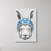 Rabbit Dareduivel Canvas Afdruk (Voorkant)