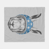 Rabbit Dareduivel Fleece Deken (Voorkant (Horizontaal))