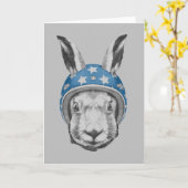 Rabbit Dareduivel Kaart (Gele Bloem)