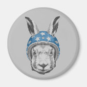 Rabbit Dareduivel Magneet (Voorkant)