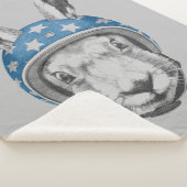 Rabbit Dareduivel Sherpa Deken (3/4)