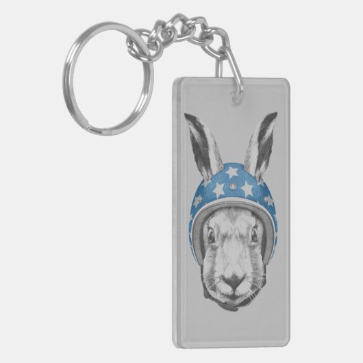 Rabbit Dareduivel Sleutelhanger (Voorkant Links)