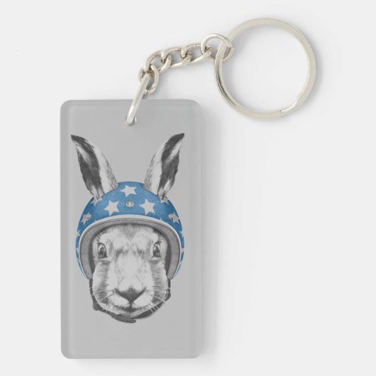 Rabbit Dareduivel Sleutelhanger (achterkant)