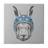 Rabbit Dareduivel Tegeltje (Voorkant)