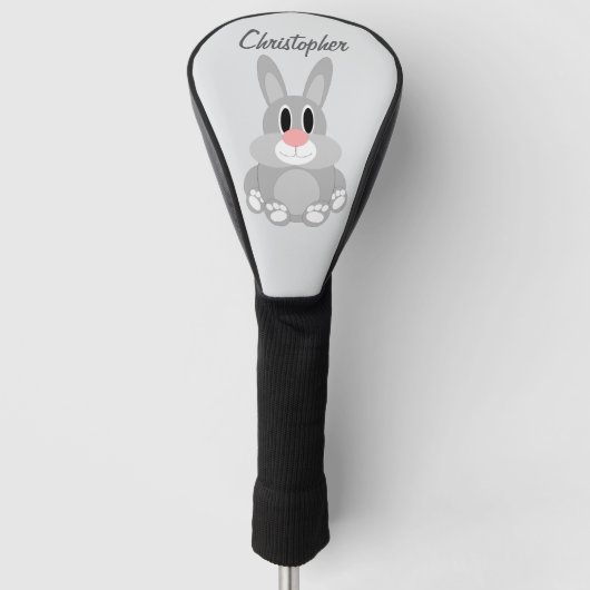 Rabbit Design Golfheadcover (Voorkant)