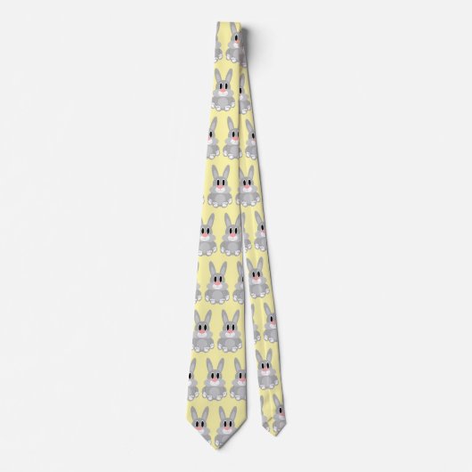 Rabbit Design Stropdas (Voorkant)