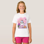 Rabbit design t-shirt (Voorkant volledig)