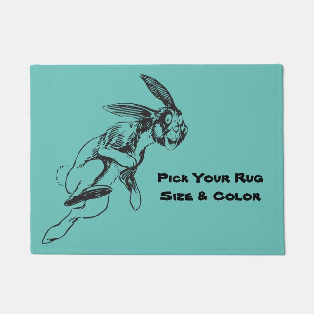 Rabbit Doormat Deurmat (Voorkant)