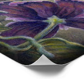 Rabbit Dreams Fantasy Flowers Bunny Painting Poster (Hoek)