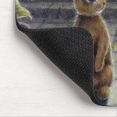 Rabbit Dreams Mousepad Fantasy Flowers Bunnies Muismat (Hoek)